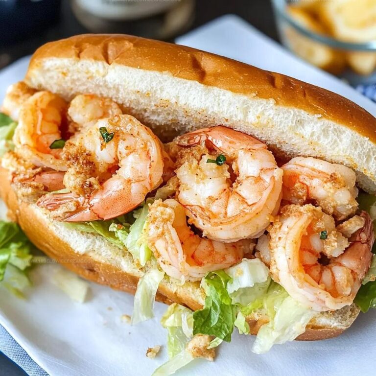 Shrimp Po Boy Sandwich Recipe