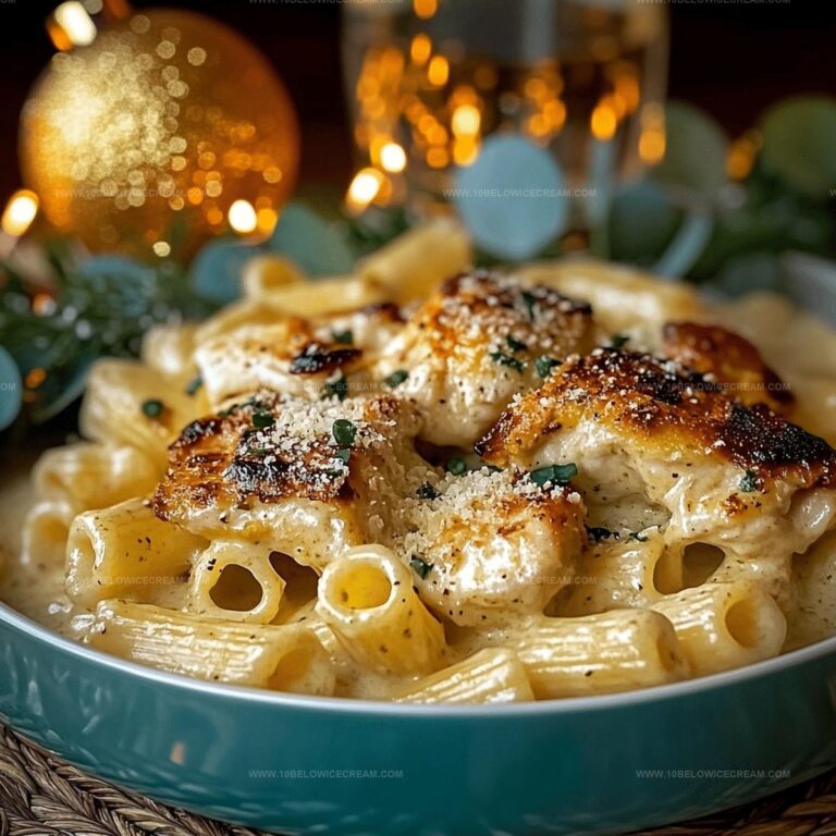 Creamy Garlic Parmesan Chicken Pasta Recipe
