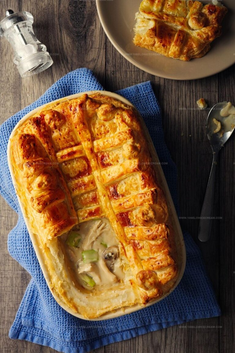 Chicken and Mushroom Pie Recipe