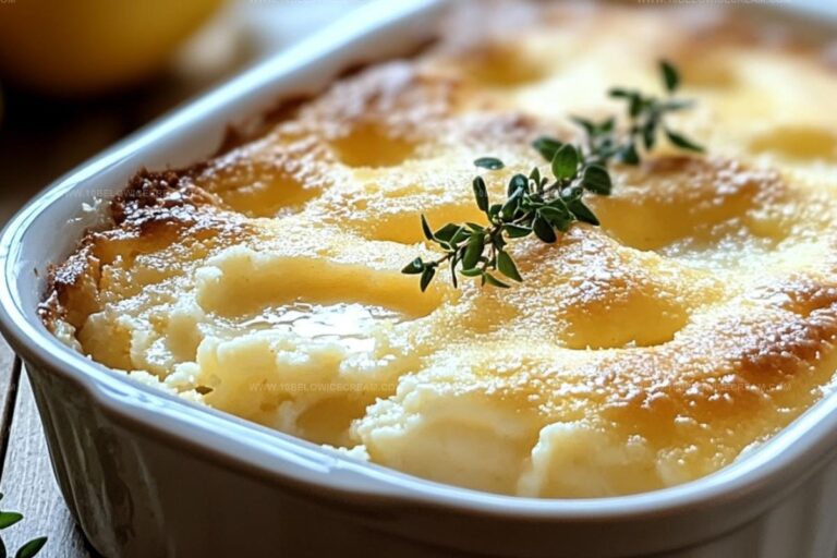 Lemon Cream Cheese Dump Cake Recipe