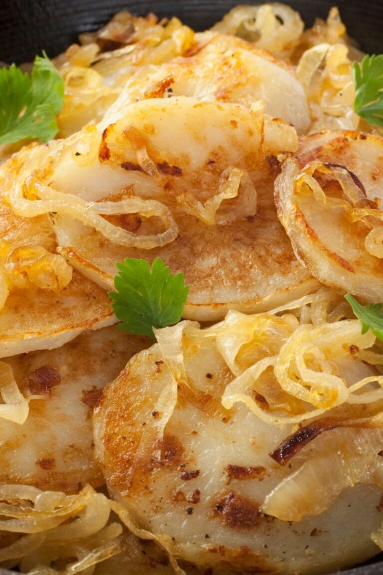 Air Fryer Lyonnaise Potatoes Recipe