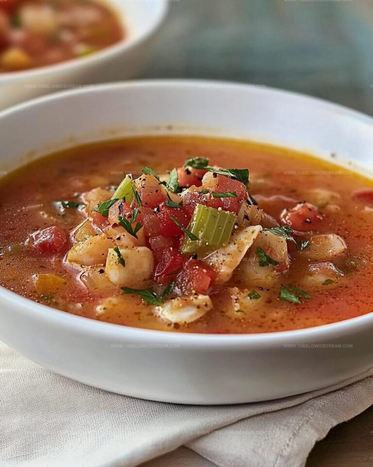 Hearty Manhattan Clam Chowder with Fresh Herbs and Tomatoes Recipe
