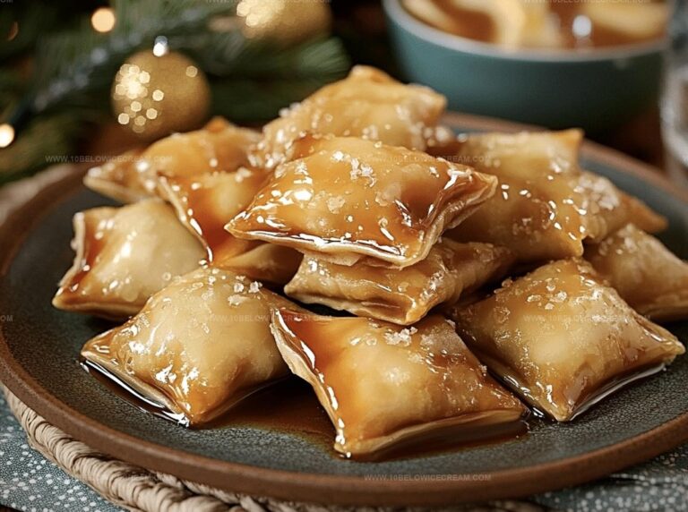 Caramel Apple Wonton Recipe