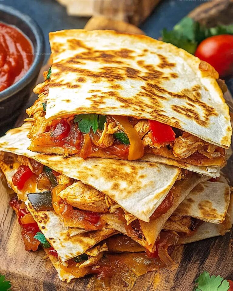 Chicken Fajita Quesadillas Recipe