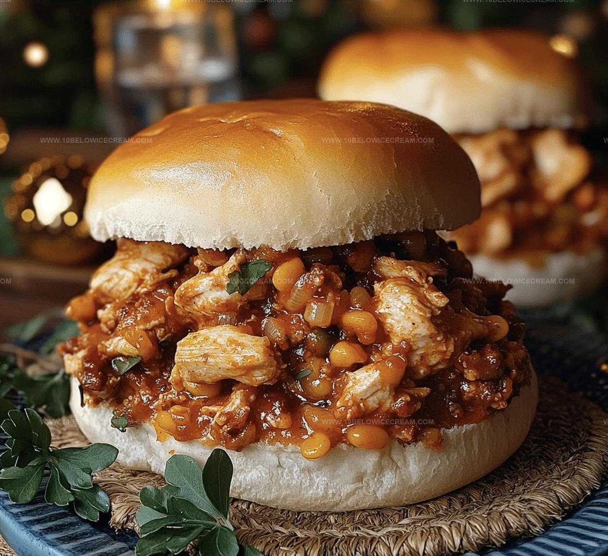 Cajun Chicken Sloppy Joes Recipe