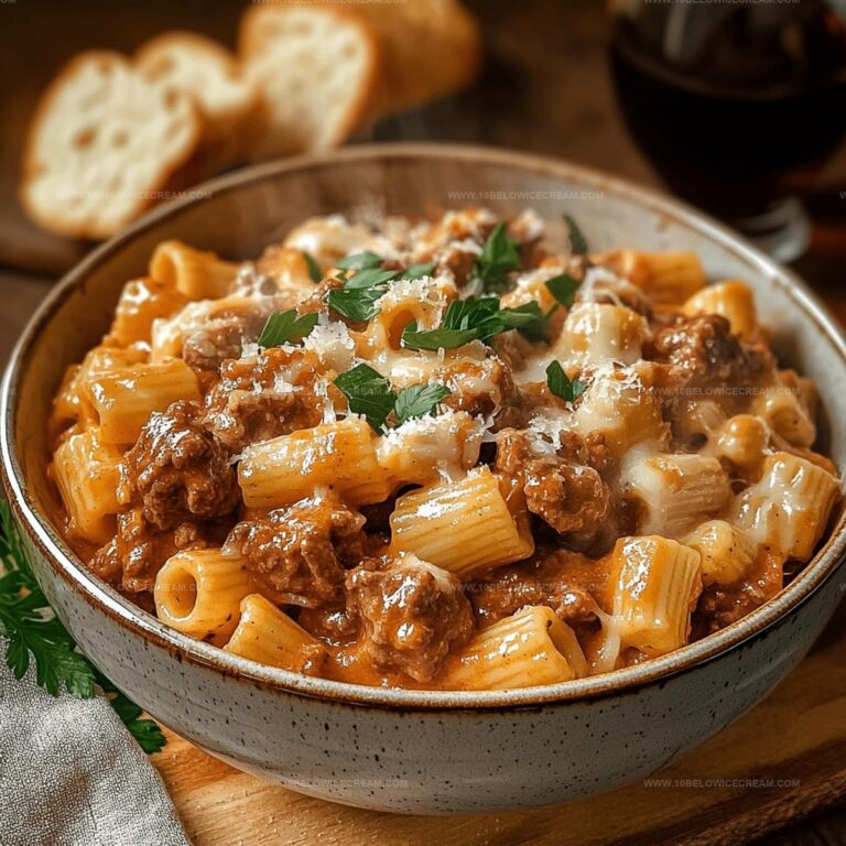 Creamy Beef Pasta Recipe