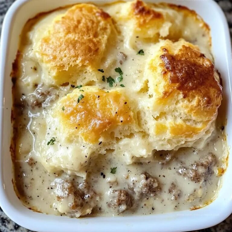 Biscuit and Gravy Casserole Recipe