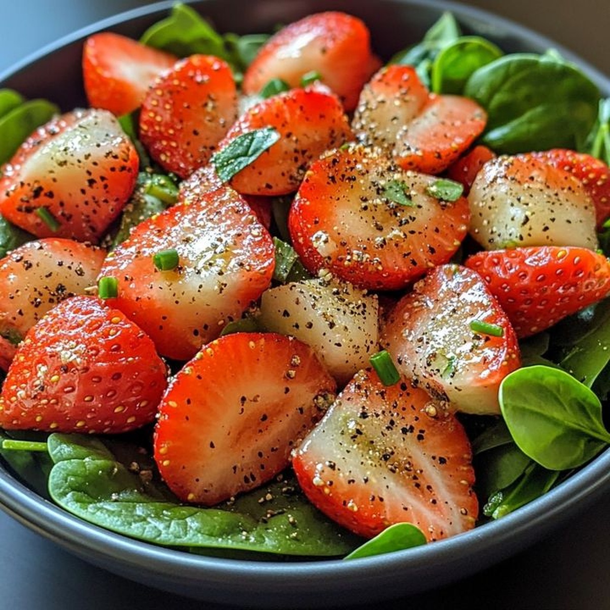Strawberry Spinach Salad Recipe