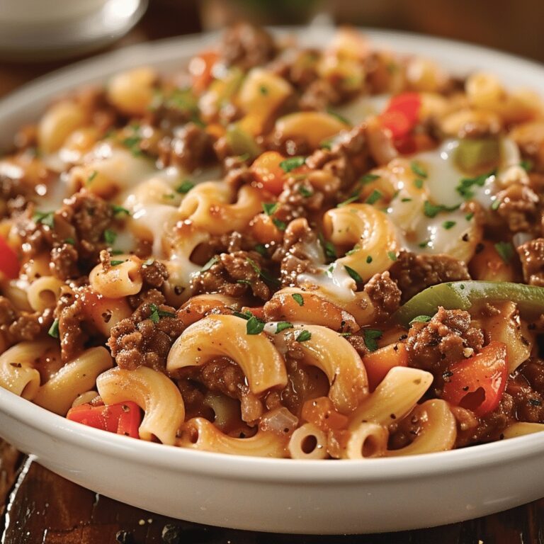 Philly Cheesesteak Pasta Recipe