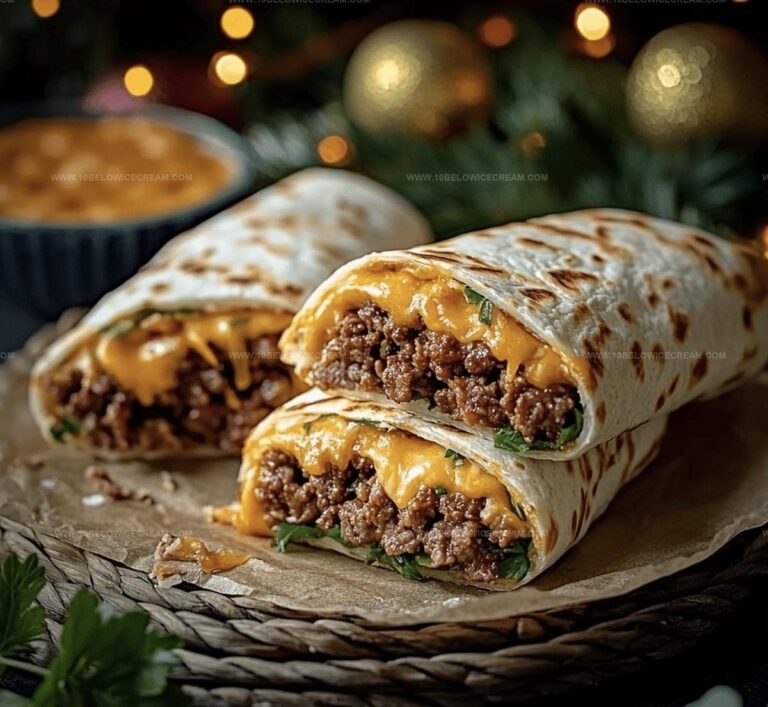 Nacho Cheese Beef Wrap Recipe