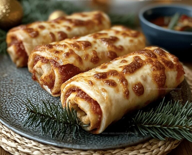Easy Air Fryer Pizza Roll Ups Recipe
