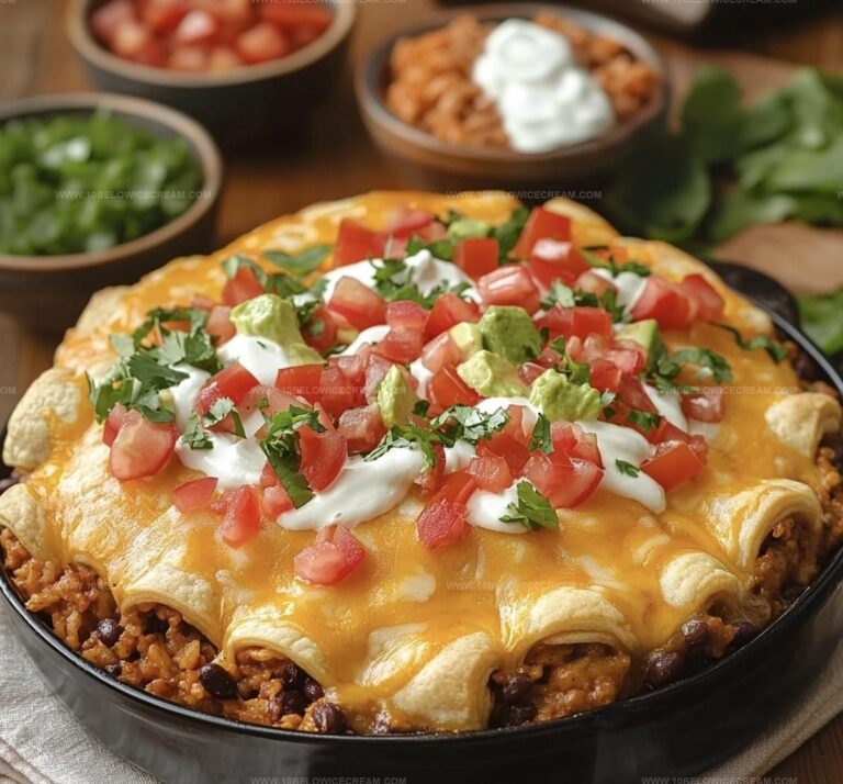 Pillsbury Crescent Roll Taco Bake Recipe
