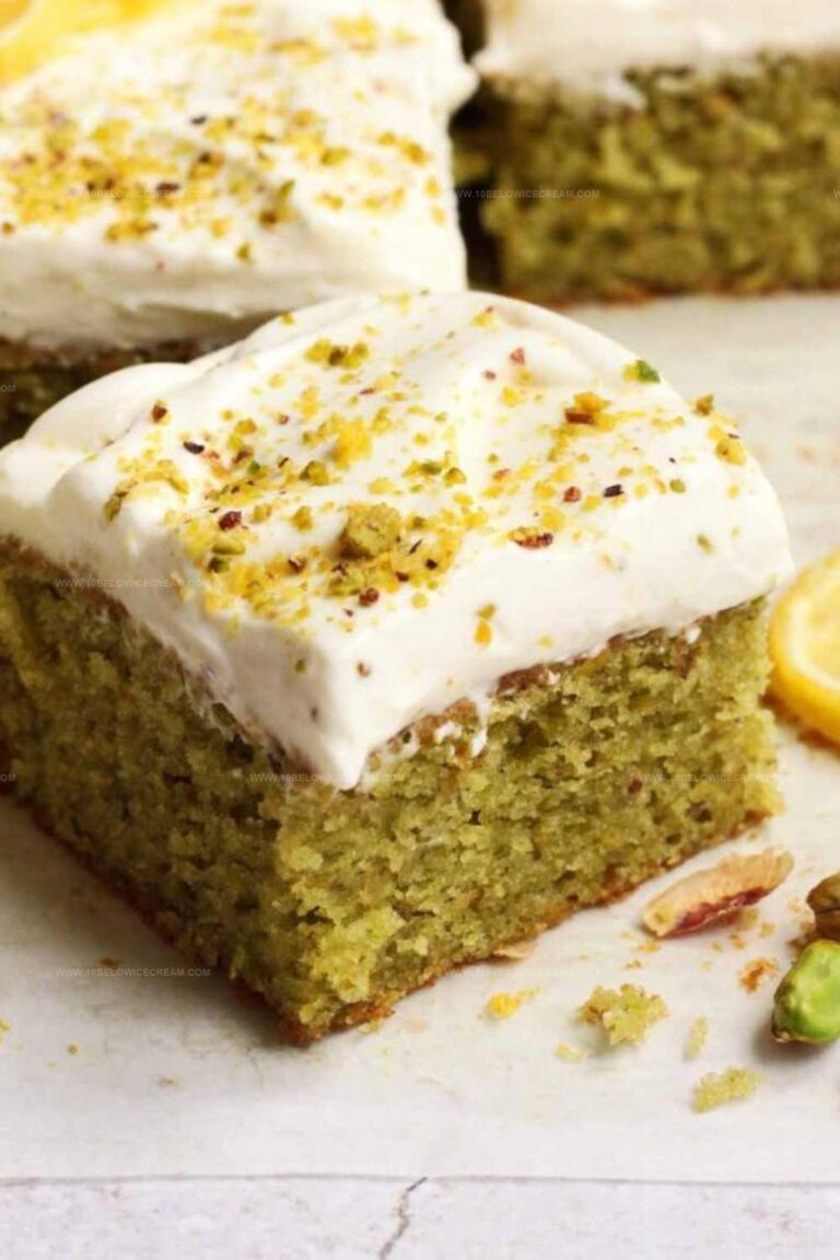 Lemon And Pistachio Cake Recipe