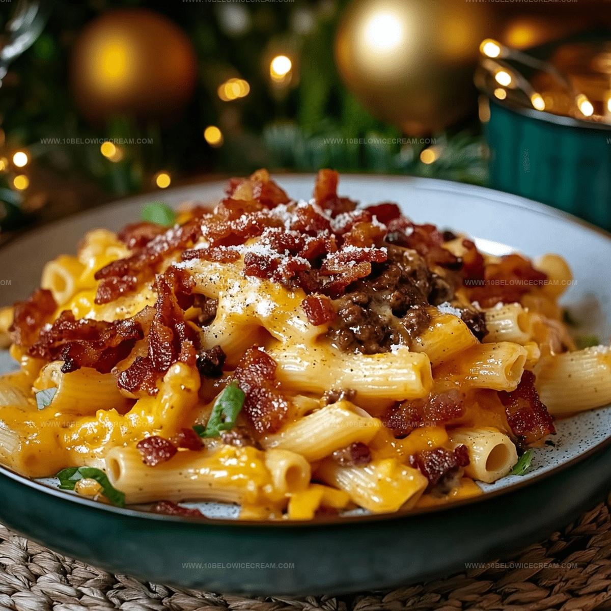 Loaded Bacon Cheeseburger Pasta Recipe