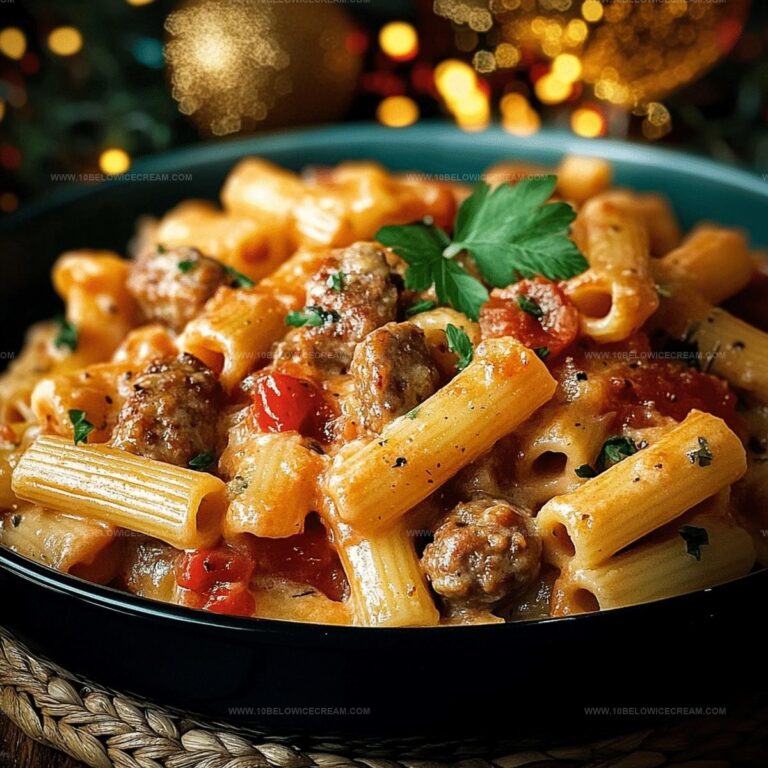 Creamy Rotel Tomato And Sausage Pasta Recipe