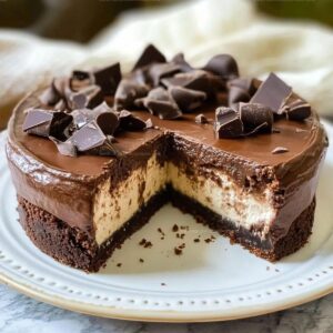 Chocolate Cottage Cheese Cheesecake Recipe