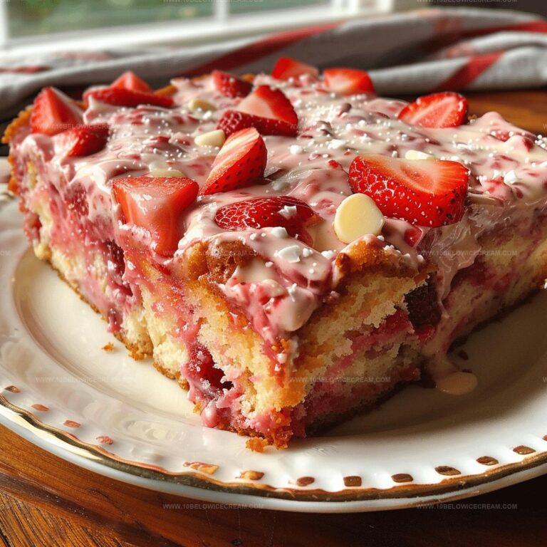 Strawberry Earthquake Cake Recipe