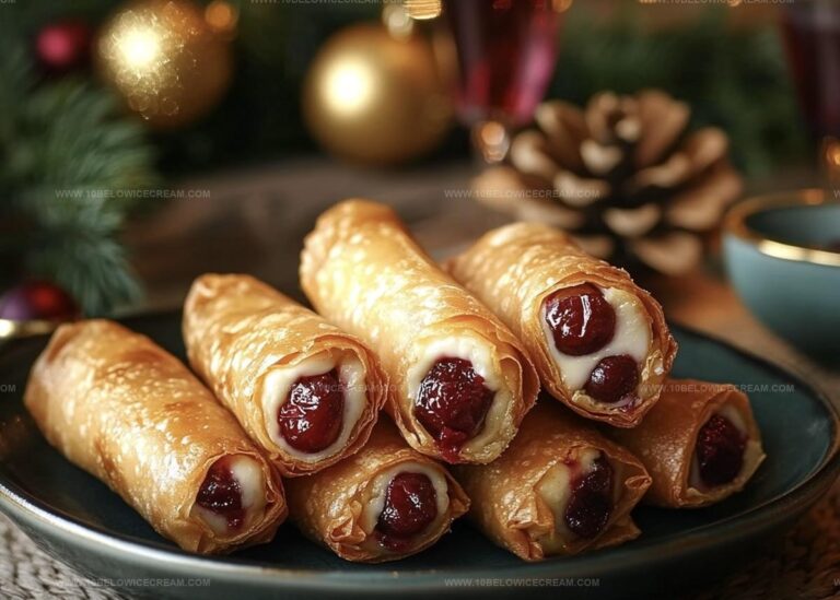Cherry Cheesecake Egg Rolls Recipe
