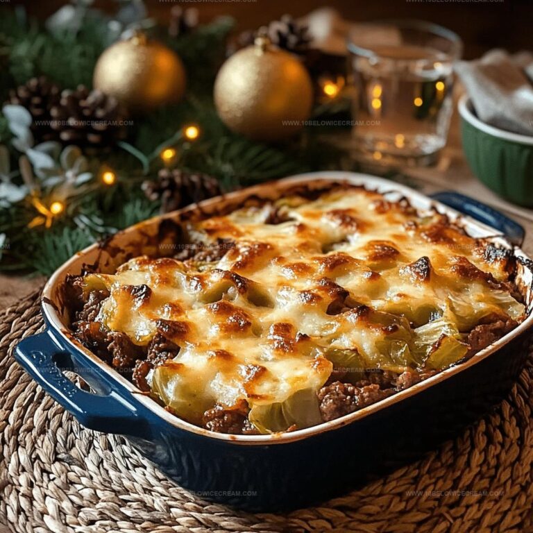 Cabbage Beef Bake Recipe