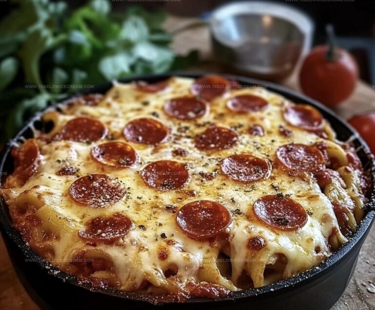 Pepperoni Pizza Casserole Recipe