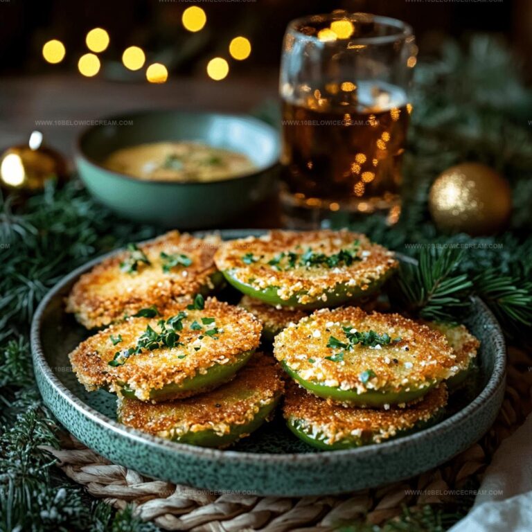 Keto Fried Green Tomatoes Recipe