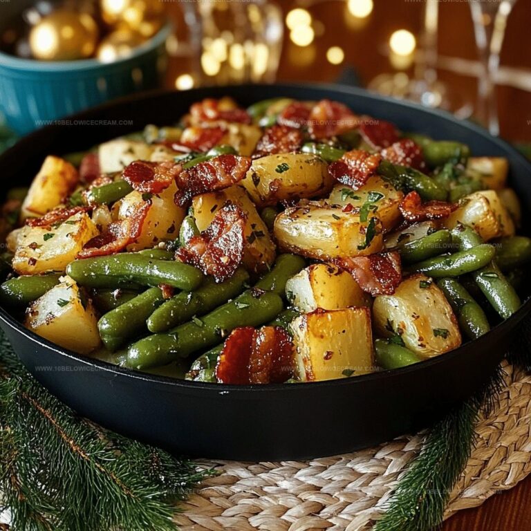 Country Ranch Green Beans N Potatoes With Bacon Recipe