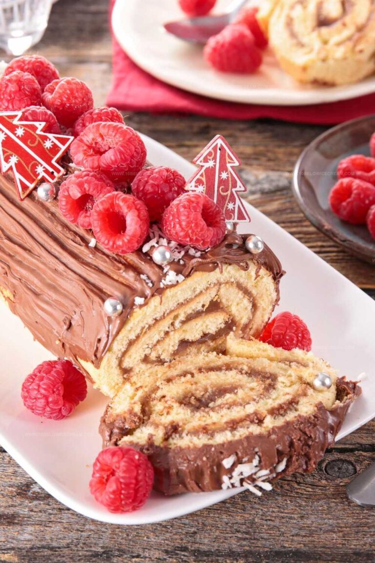 Squidgy Chocolate Log Recipe