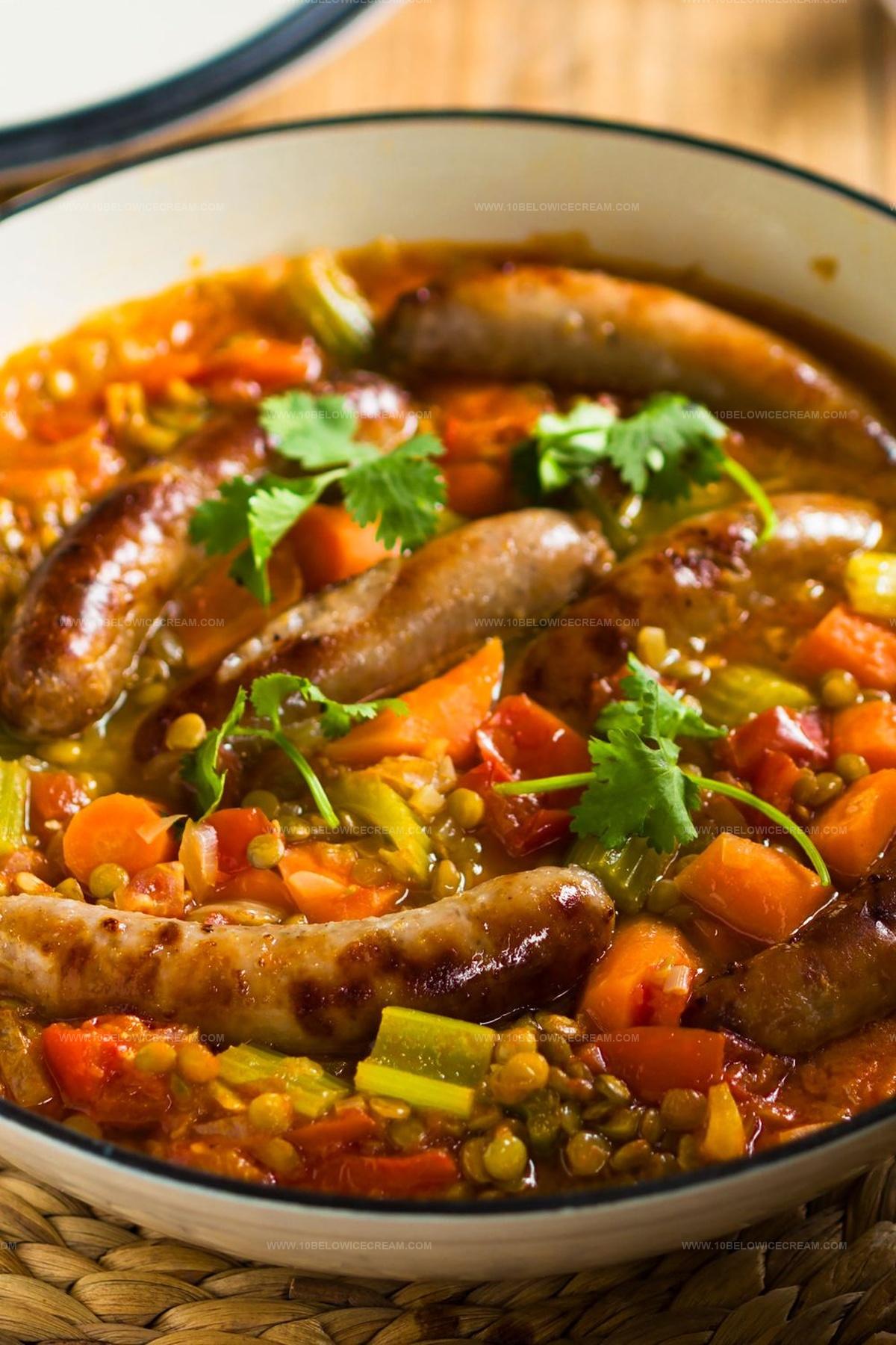 Vegetarian Sausage Casserole Recipe