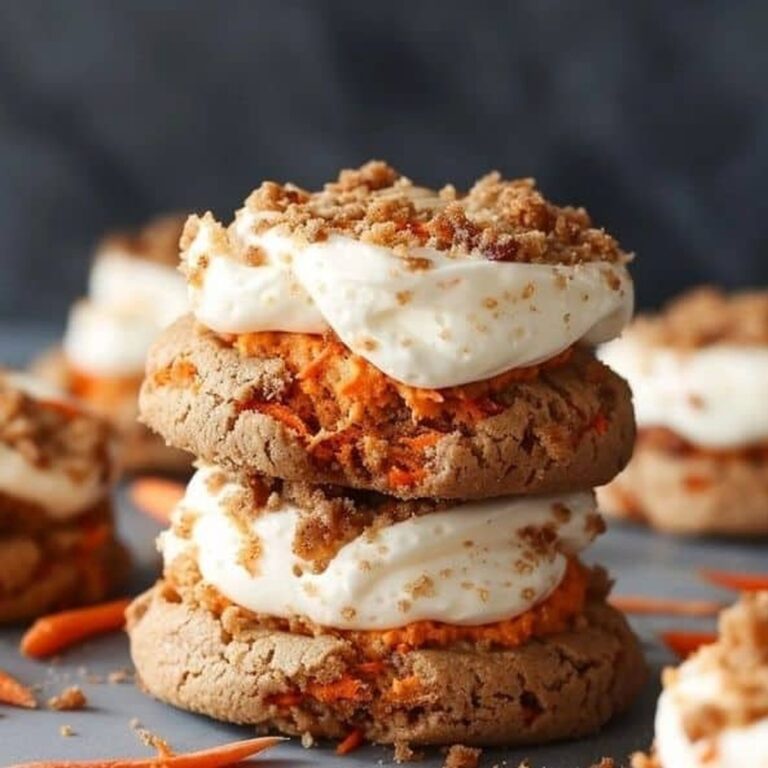 Irresistible Carrot Cake Cheesecake Cookies Recipe
