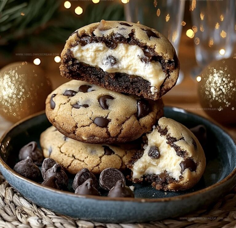 Cheesecake Stuffed Chocolate Chip Cookies Recipe