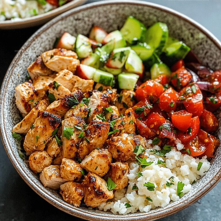 Greek Chicken Bowls Recipe