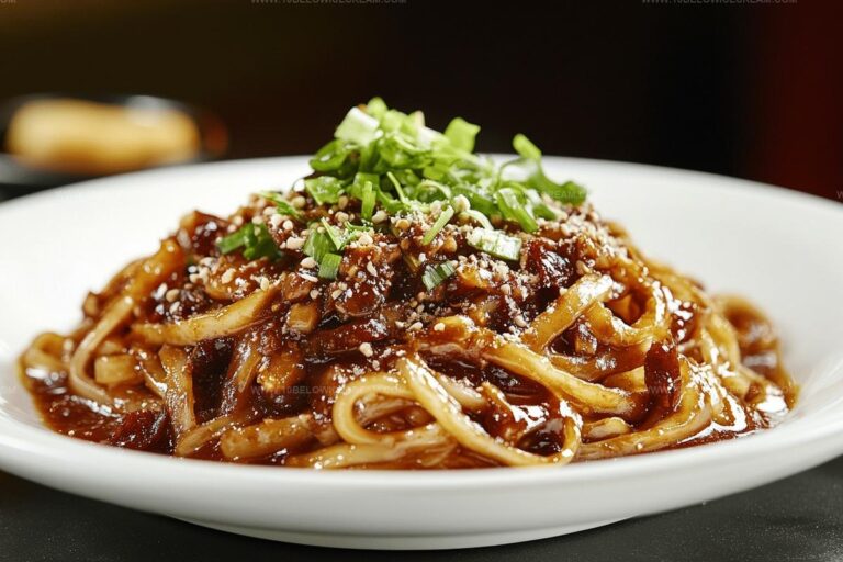 Mongolian Ground Beef Noodles Recipe