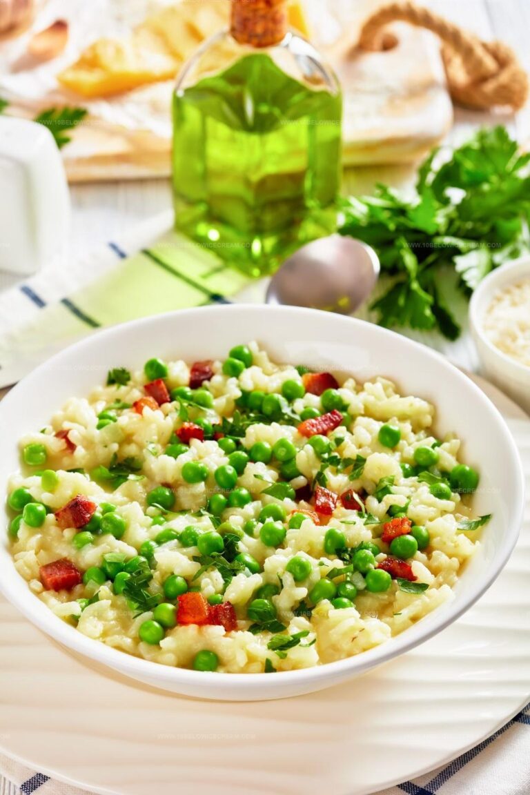 Pea And Ham Risotto Recipe