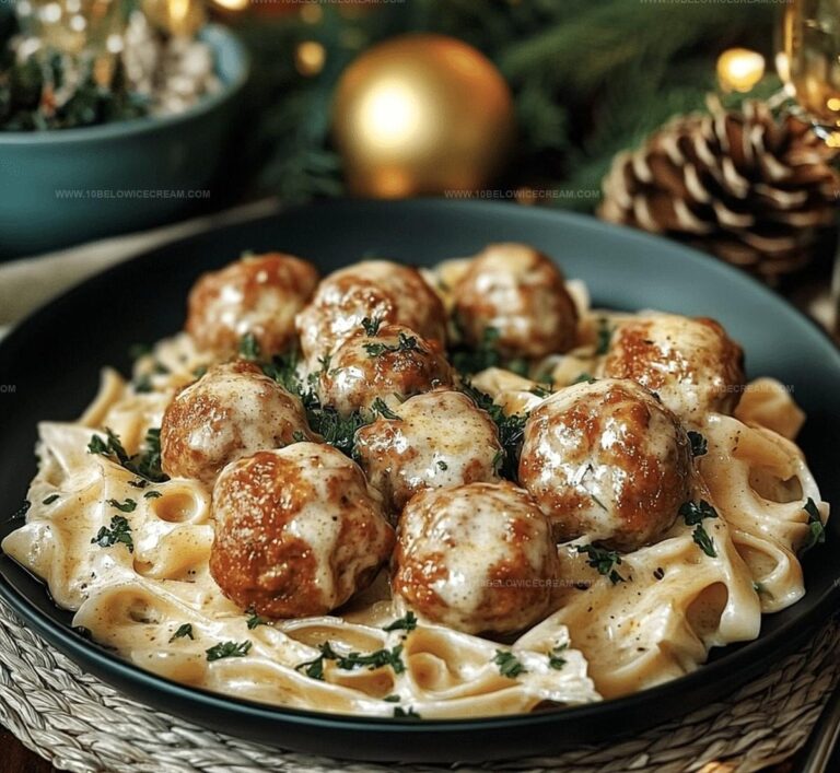 Alfredo Meatballs Recipe