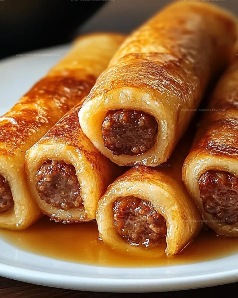 Sausage French Toast Roll-Ups Recipe