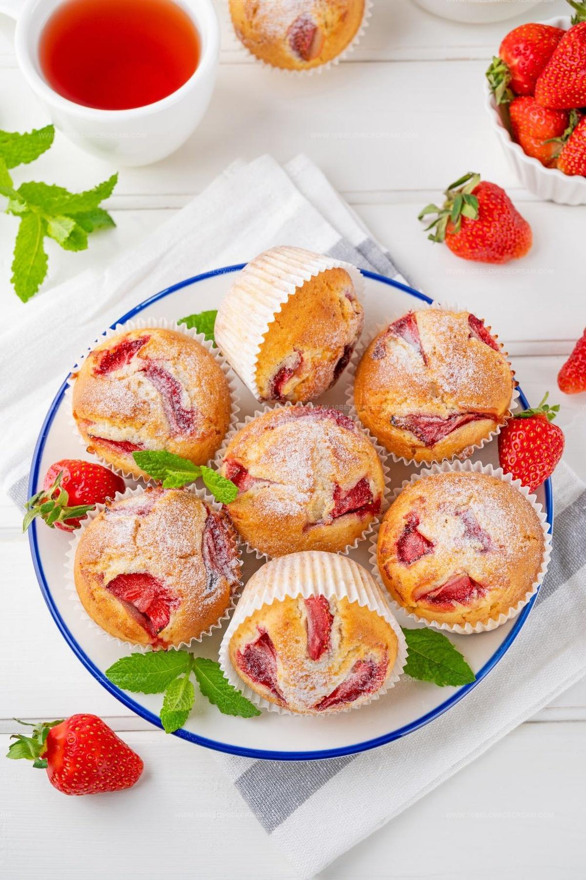 Strawberry Muffins Recipe