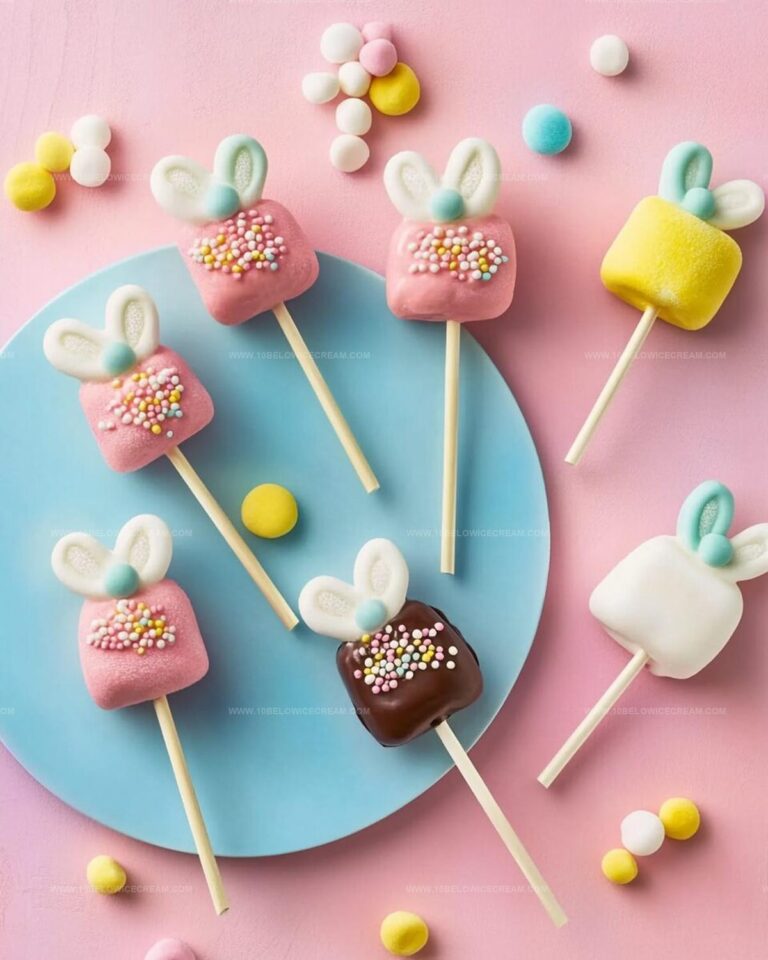 Adorable Marshmallow Bunny Pops Recipe