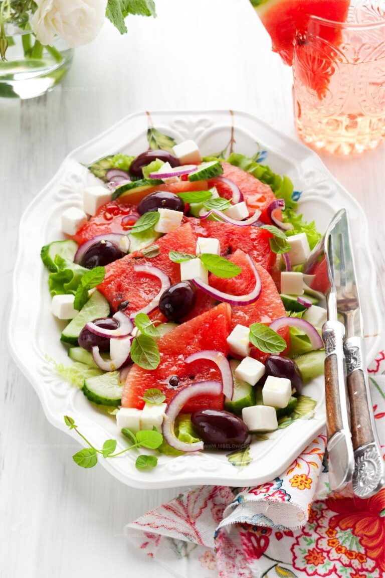 Watermelon And Feta Salad Recipe
