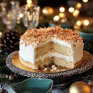 Delicious Creamy Coconut Cake Recipe