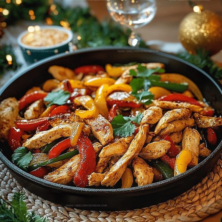 Easy Chicken Fajitas Recipe