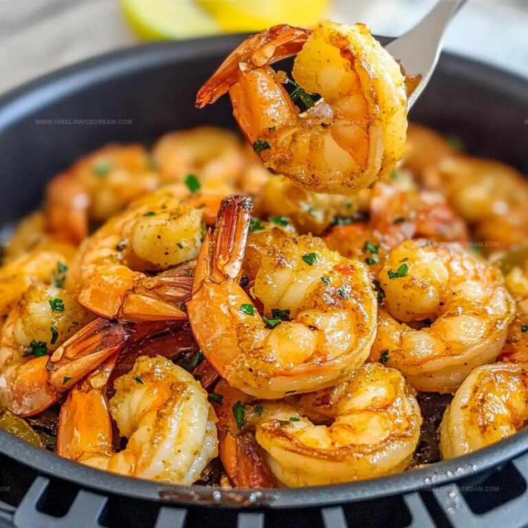 Garlic Butter Shrimp Air Fryer Recipe