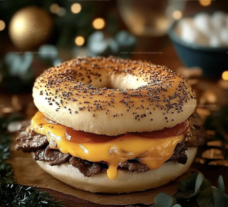 Copycat Mcdonalds Steak Egg And Cheese Bagel Recipe