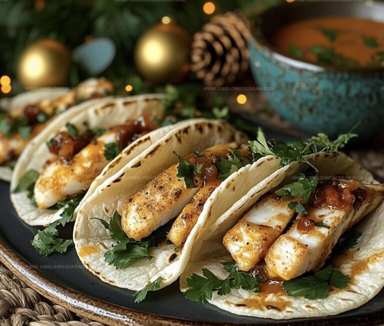 Zesty Fish Tacos With Spicy Sriracha Lime Sauce Recipe