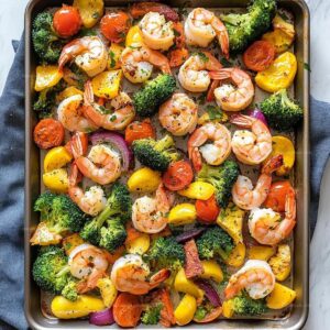 Sheet Pan Shrimp and Veggies Recipe