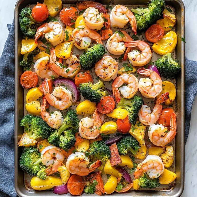 Sheet Pan Shrimp and Veggies Recipe