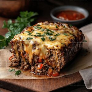 Philly Cheesesteak Meatloaf Recipe
