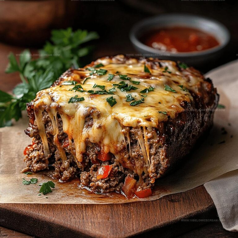 Philly Cheesesteak Meatloaf Recipe