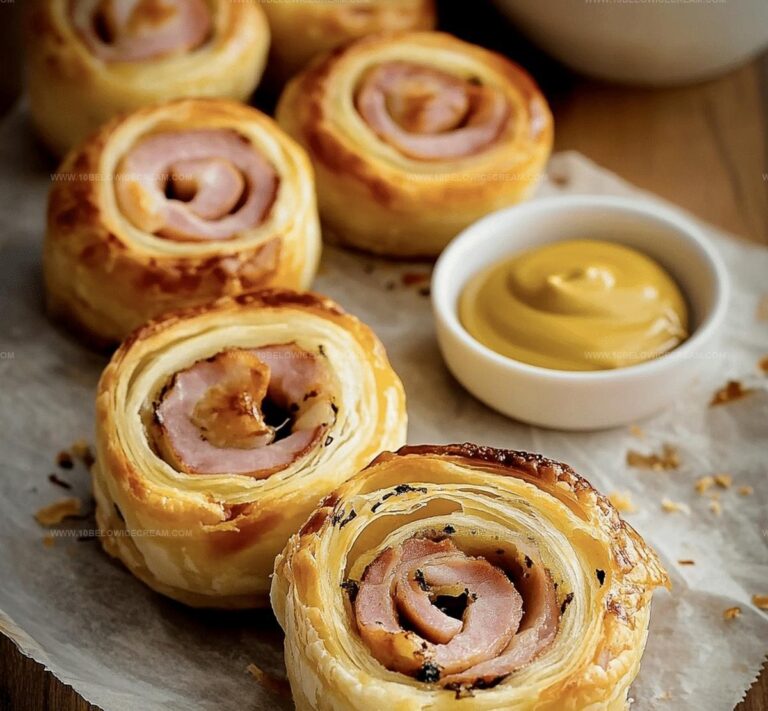 Snackable Ham And Cheese Pinwheels Recipe