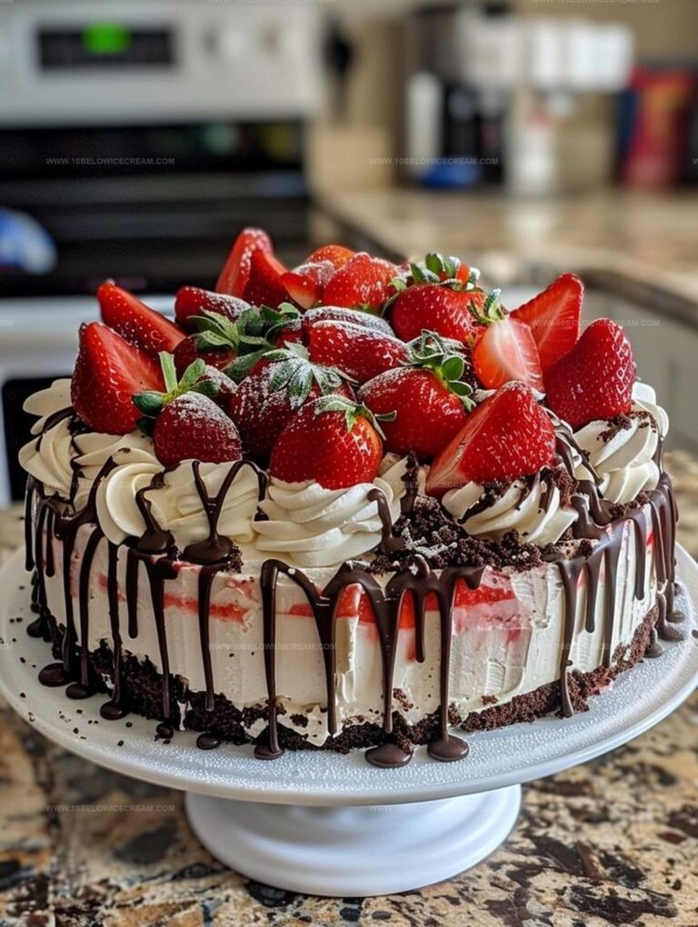 Strawberry Cheesecake Cake Recipe
