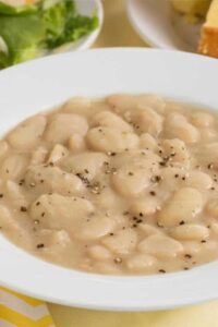 Hake Butter Beans Recipe